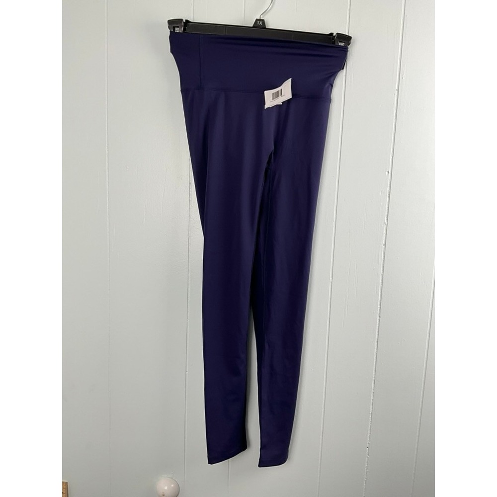 Lululemon High Rise Full Length Yoga Leggings Deep Blue Purple Size 2 Activewear